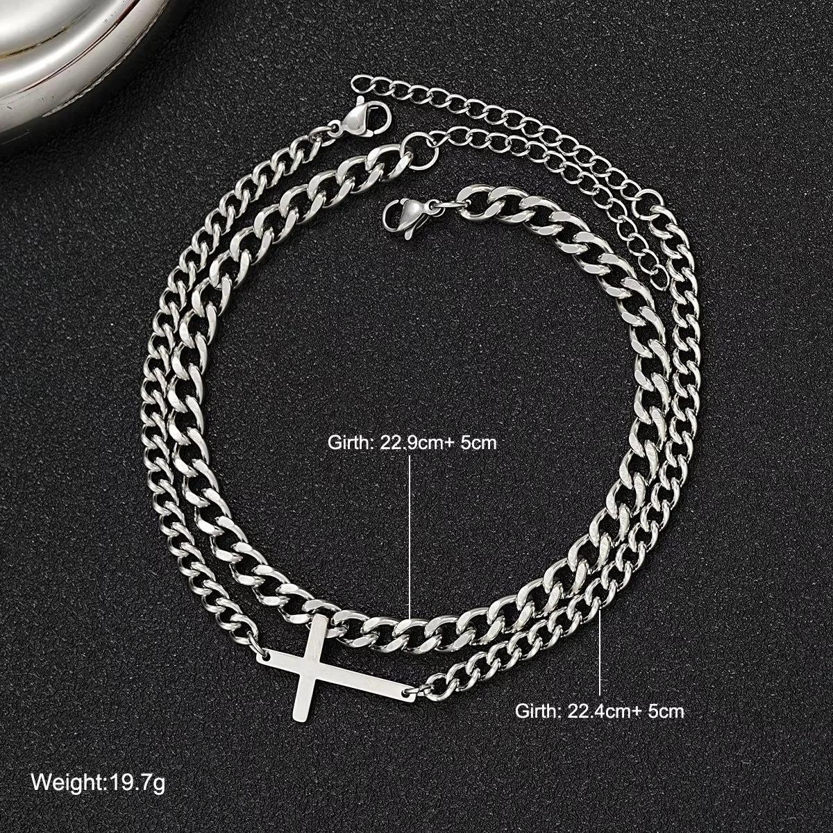Stainless Steel Bracelet Set
