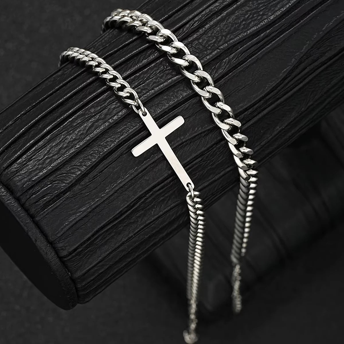 Stainless Steel Bracelet Set