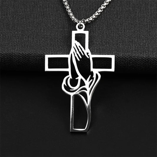 Stainless Steel Cross Necklace